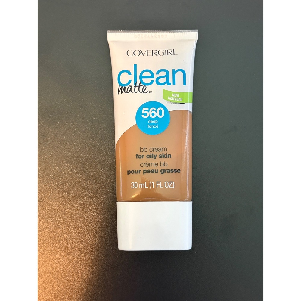 Covergirl Clean Matte BB Cream 560 Deep For Oily Skin 1fl oz Oil Free Foundation